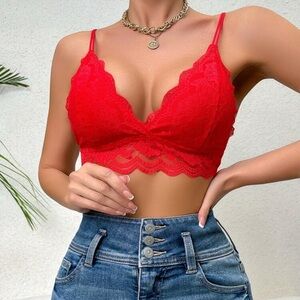 Shein lace bralette